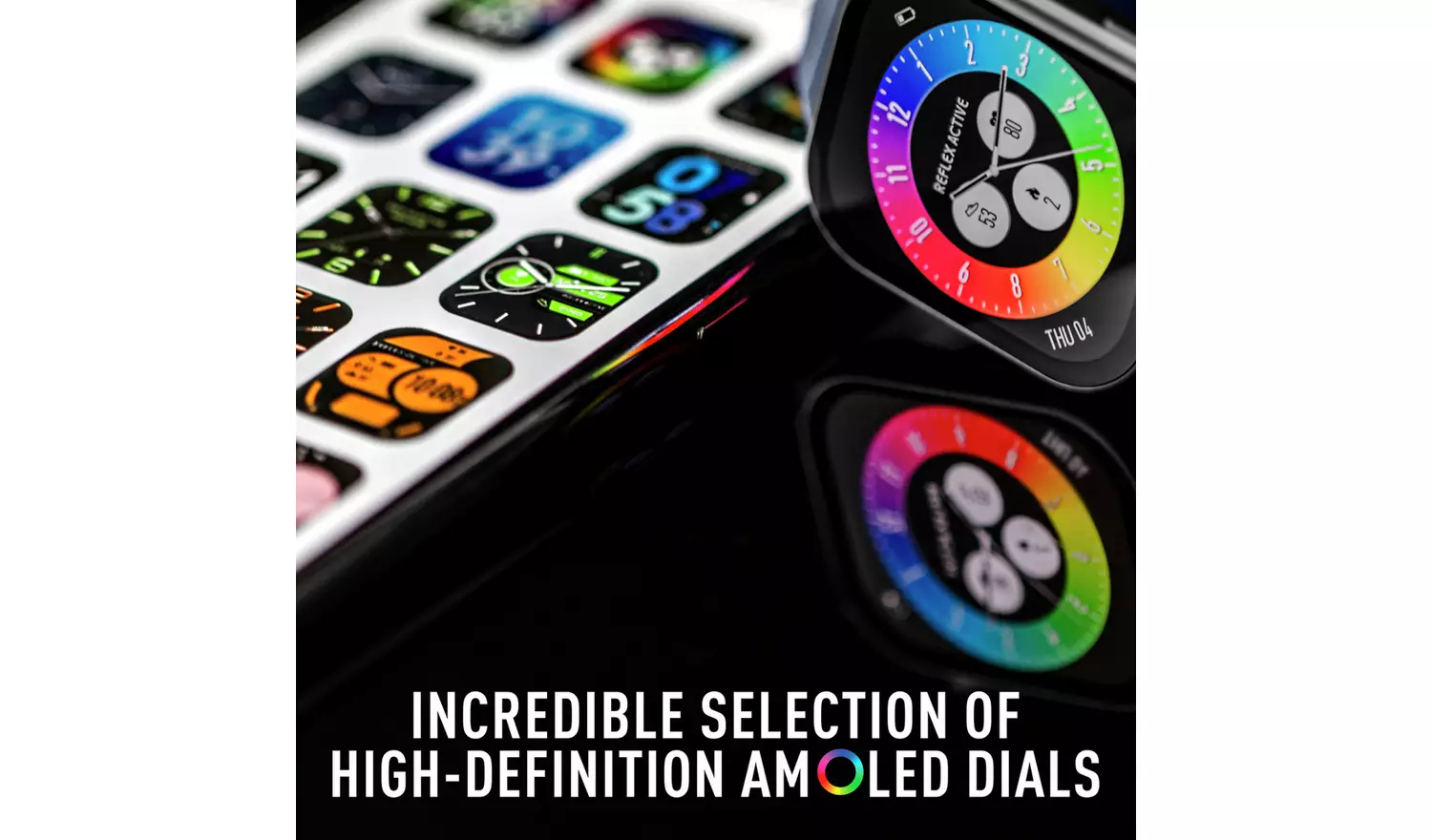 Reflex Active Series 29 Amoled Navy Calling Smart Watch