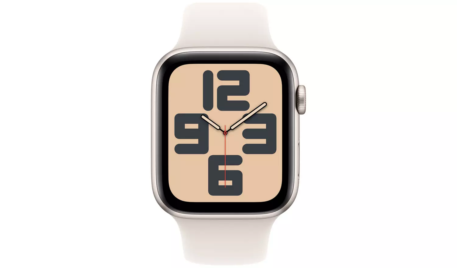 Apple Watch SE 2024 GPS 44mm Starlight Sport Band - M/L