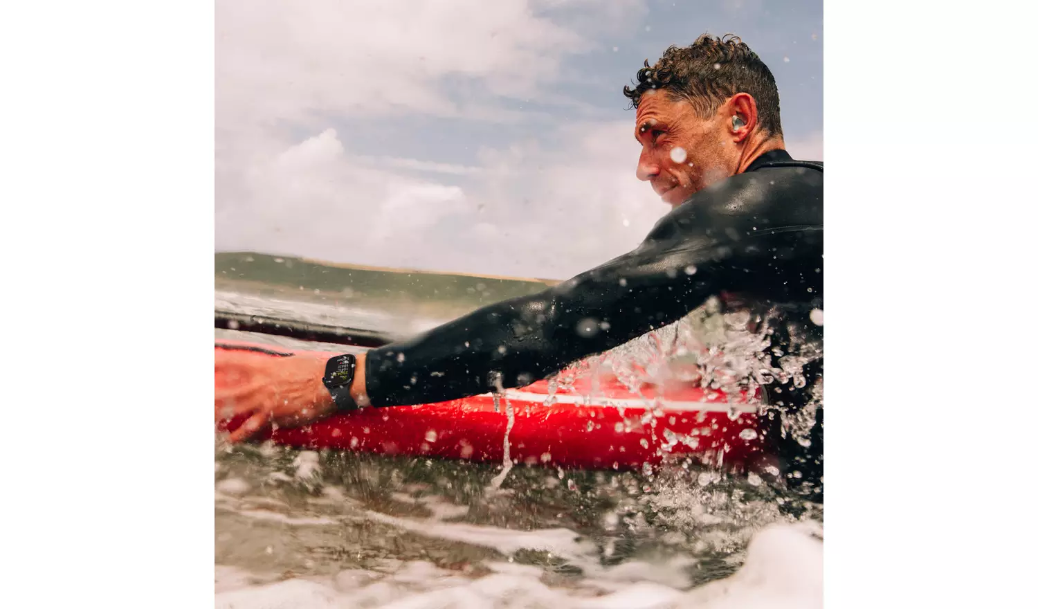 Apple Watch Series 10 GPS 42mm Jet Black Sport Band - M/L