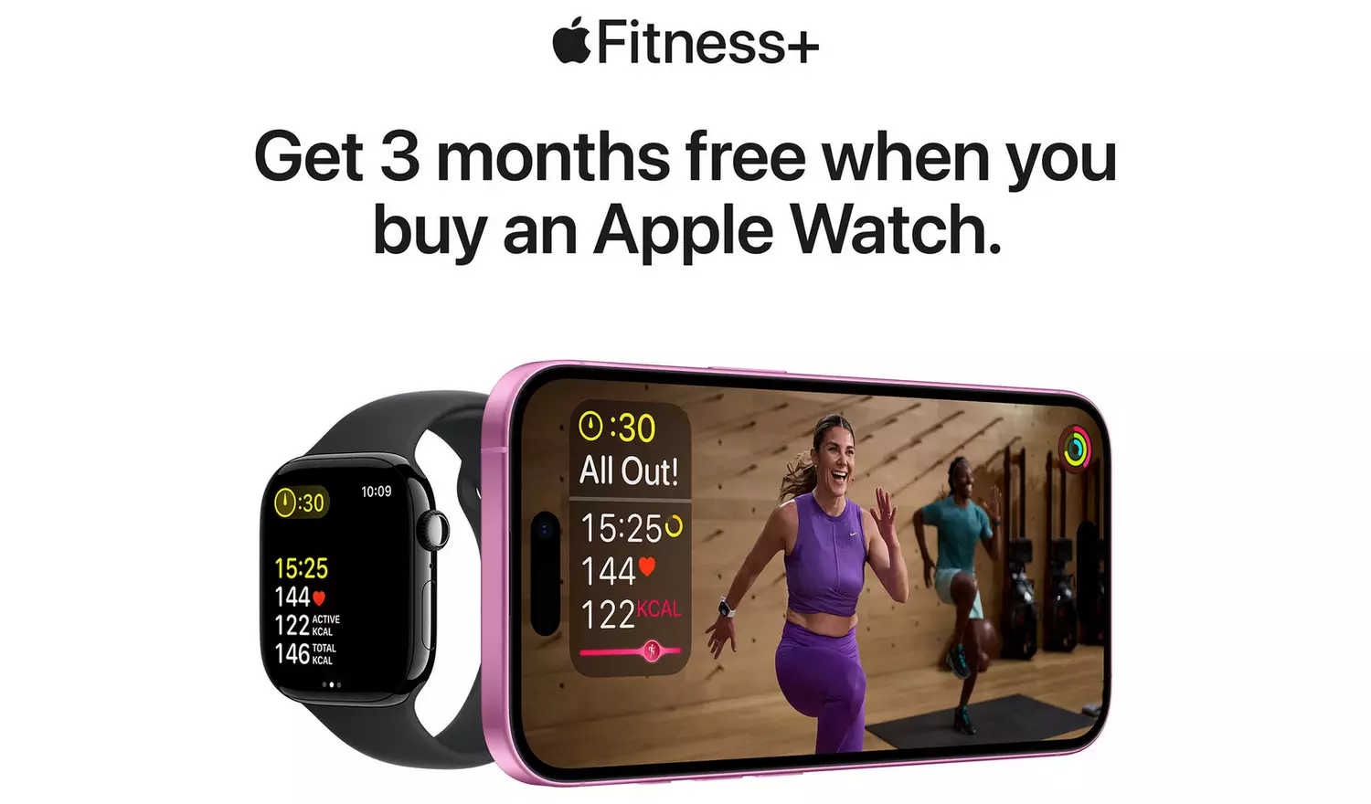 Apple Watch Series 10 GPS 42mm Jet Black Sport Band - M/L