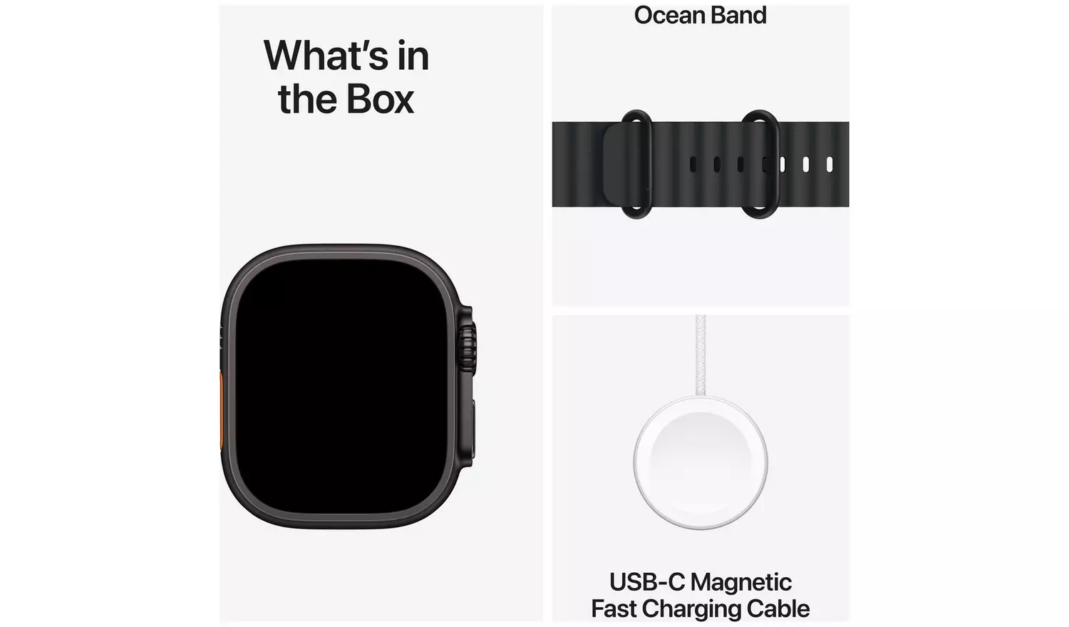 Apple Watch Ultra 2 2024 49mm Black Ocean Band