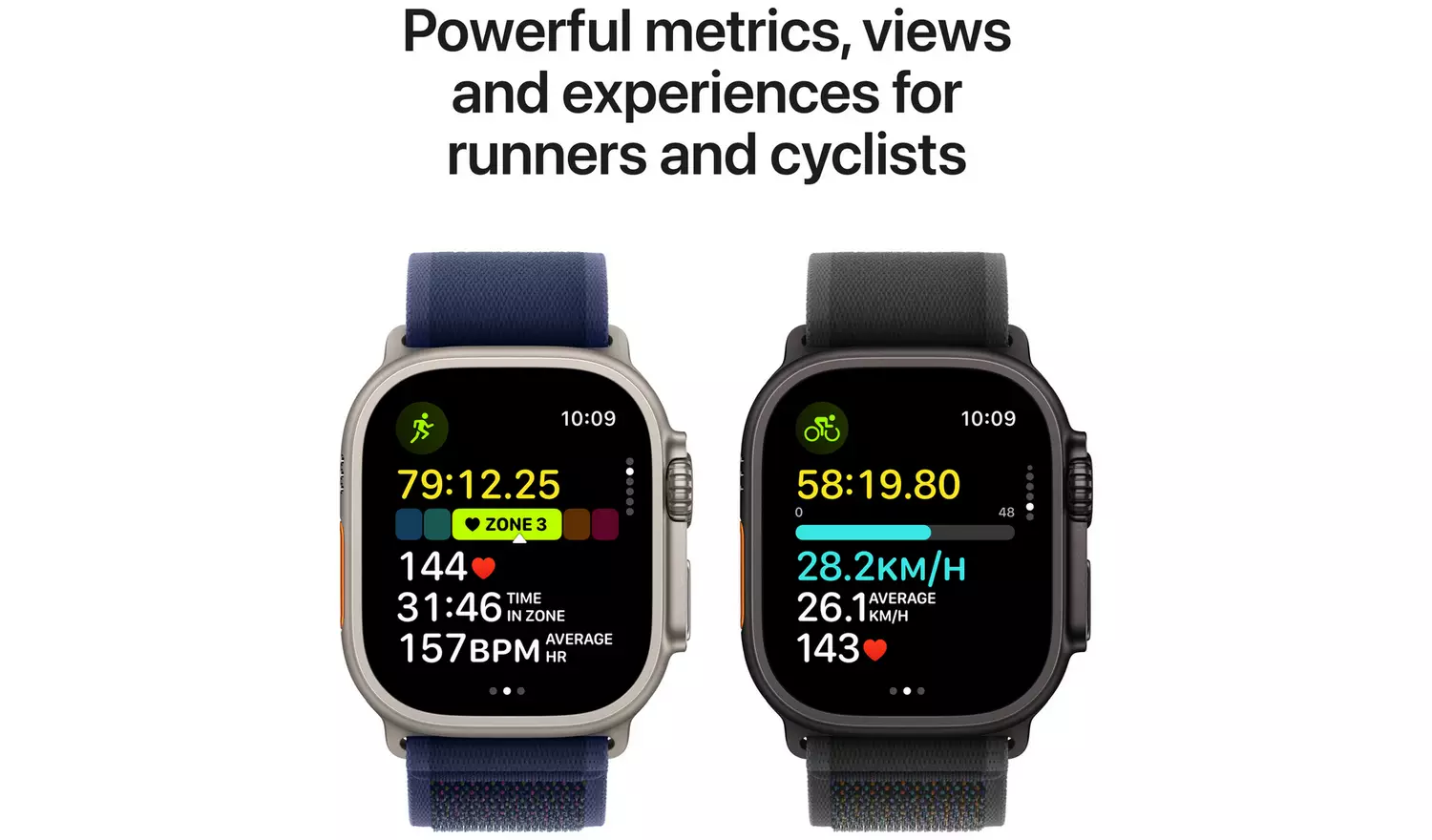 Apple Watch Ultra 2 2024 49mm Black Trail Loop - S/M