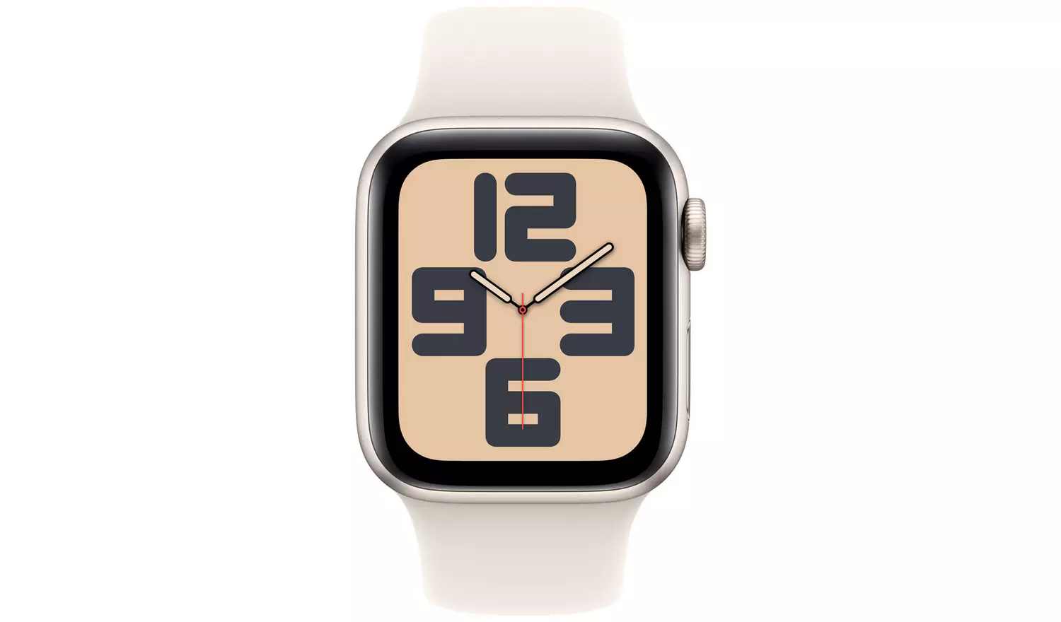 Apple Watch SE 2024 GPS 40mm Starlight Sport Band - S/M