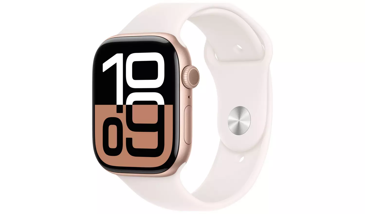 Apple Watch Series 10 GPS 46mm Rose Gold Light Blush - M/L