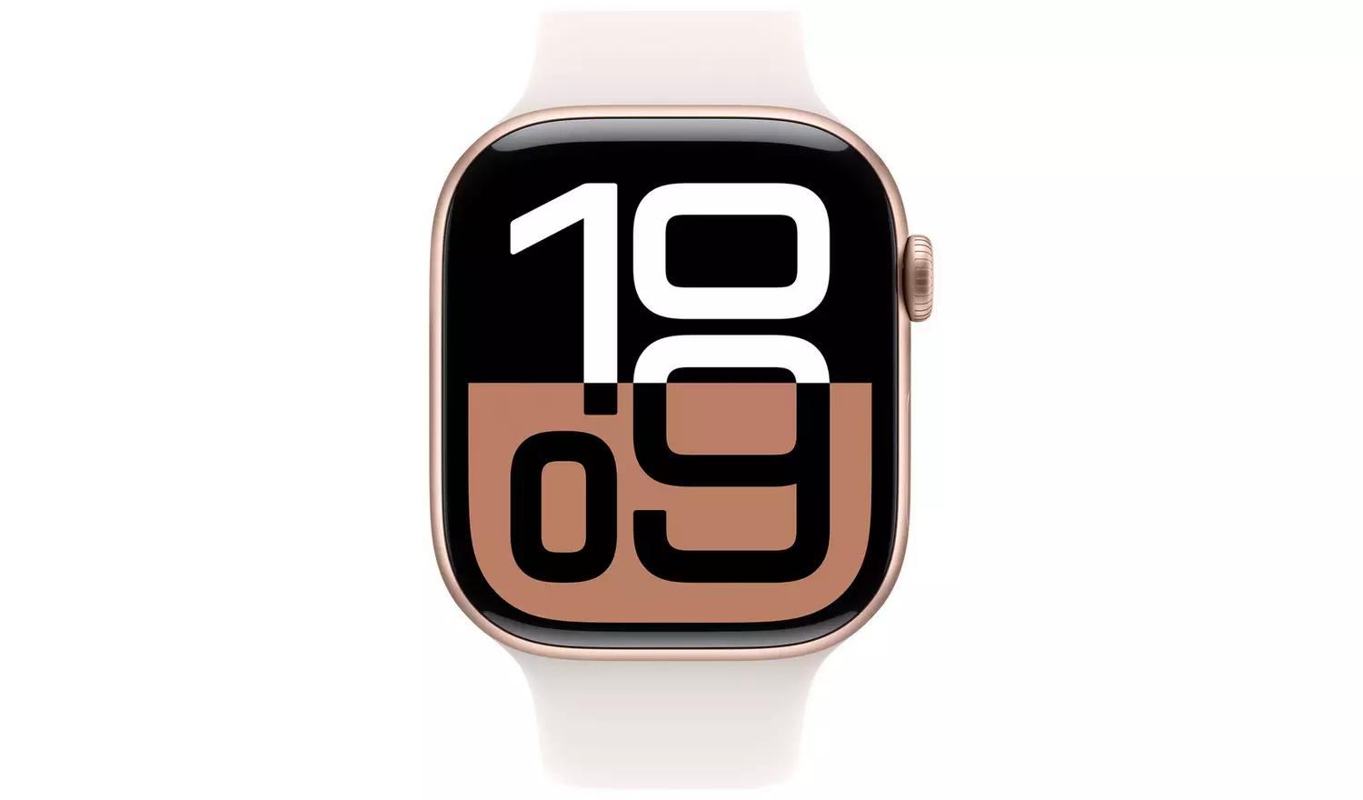 Apple Watch Series 10 GPS 46mm Rose Gold Light Blush - M/L