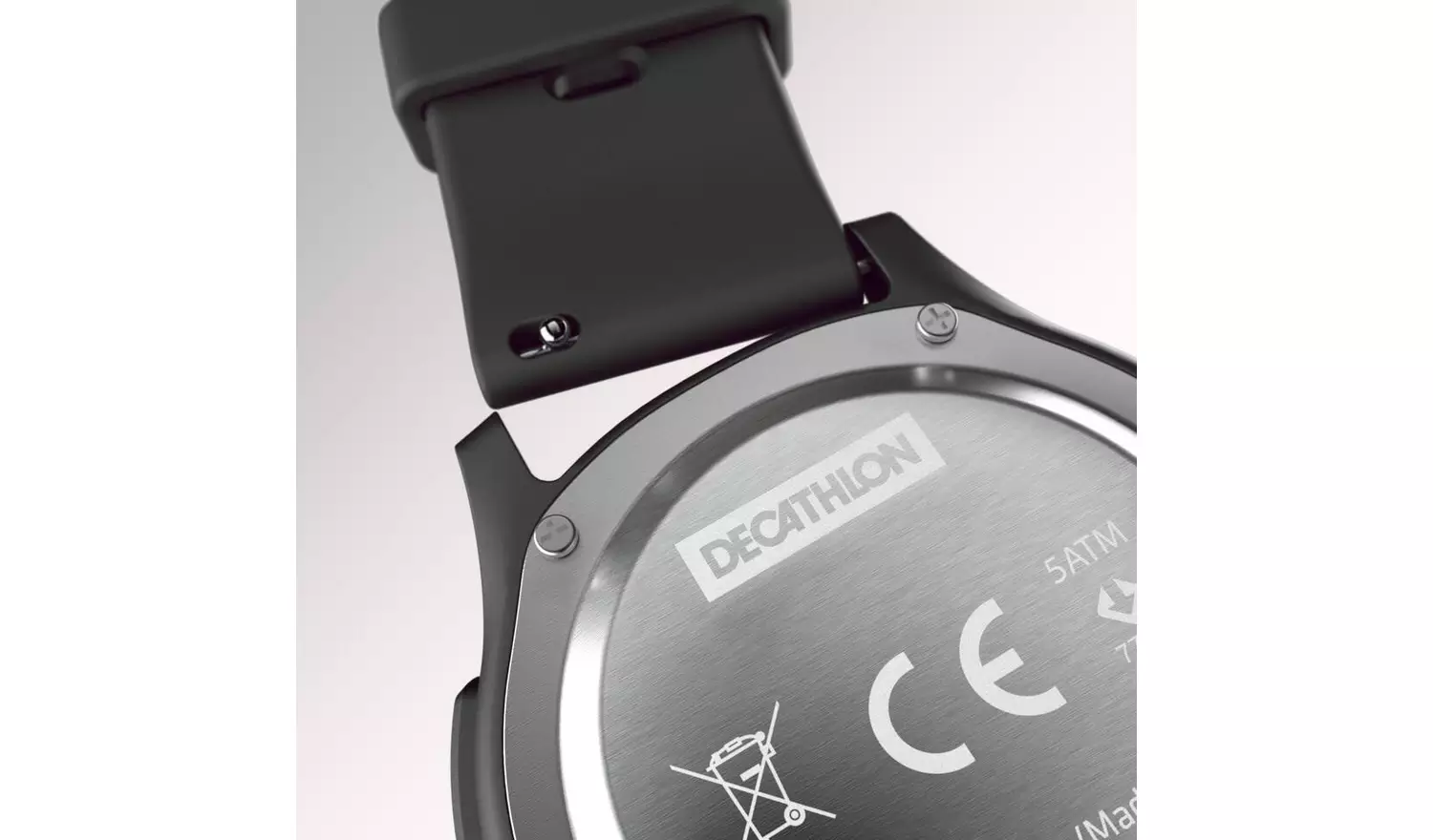 Decathlon ATW100 Running Stopwatch - Black