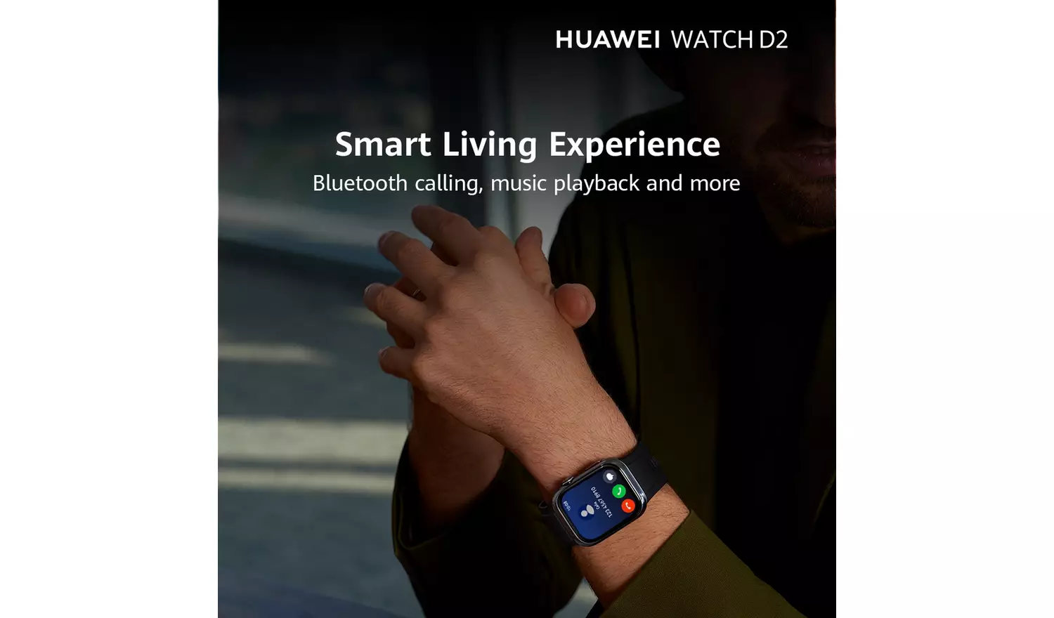 HUAWEI Watch D2 48mm Smart Watch - Black