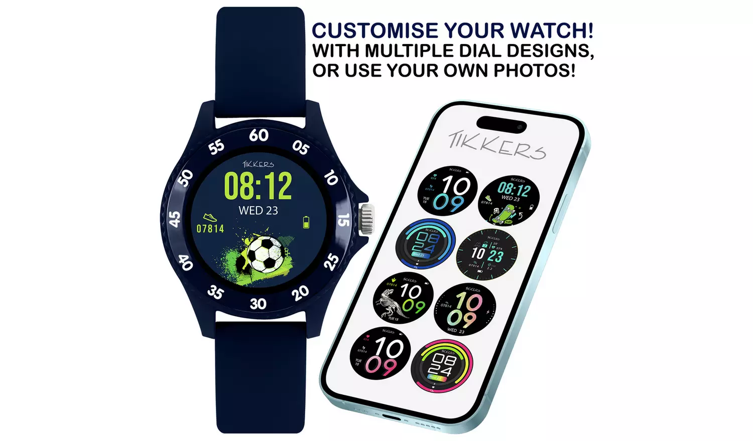 Tikkers Kids Navy Series 34 Smart Watch