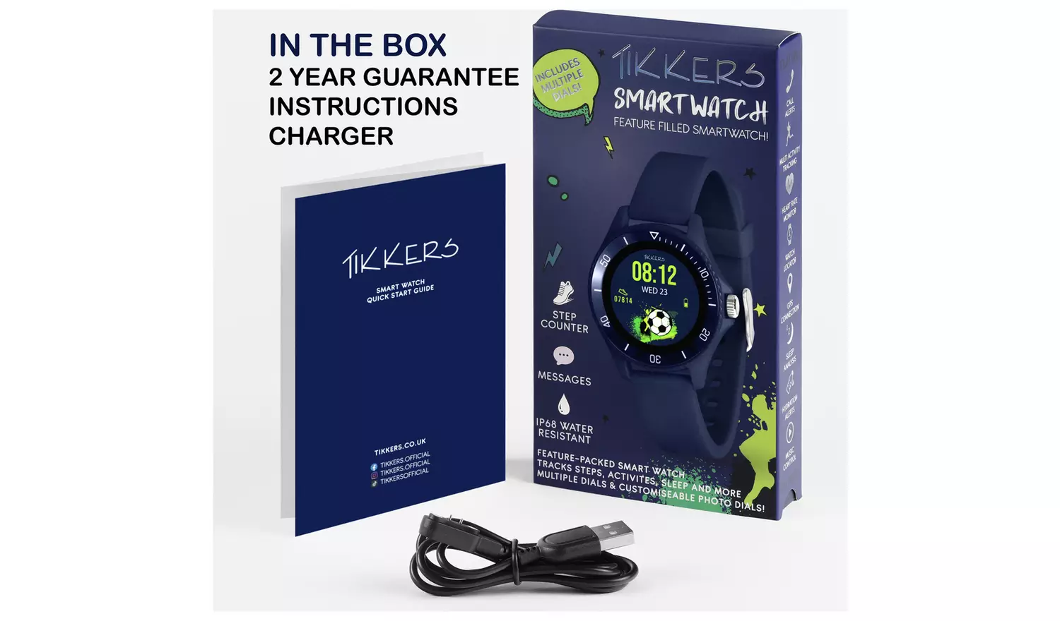 Tikkers Kids Navy Series 34 Smart Watch
