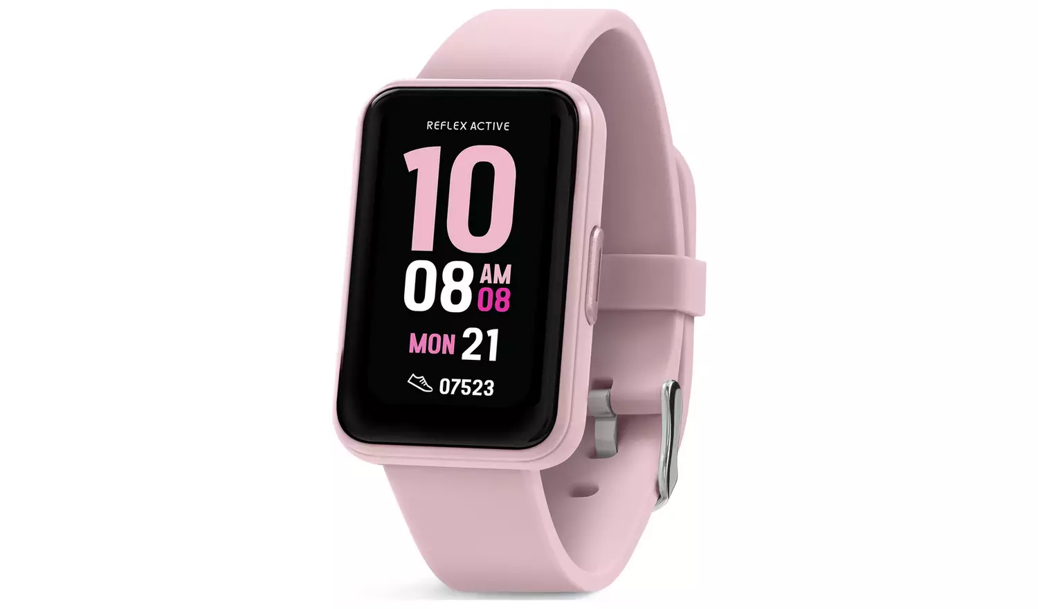 Reflex Active Pink Strap Calling Smart Watch