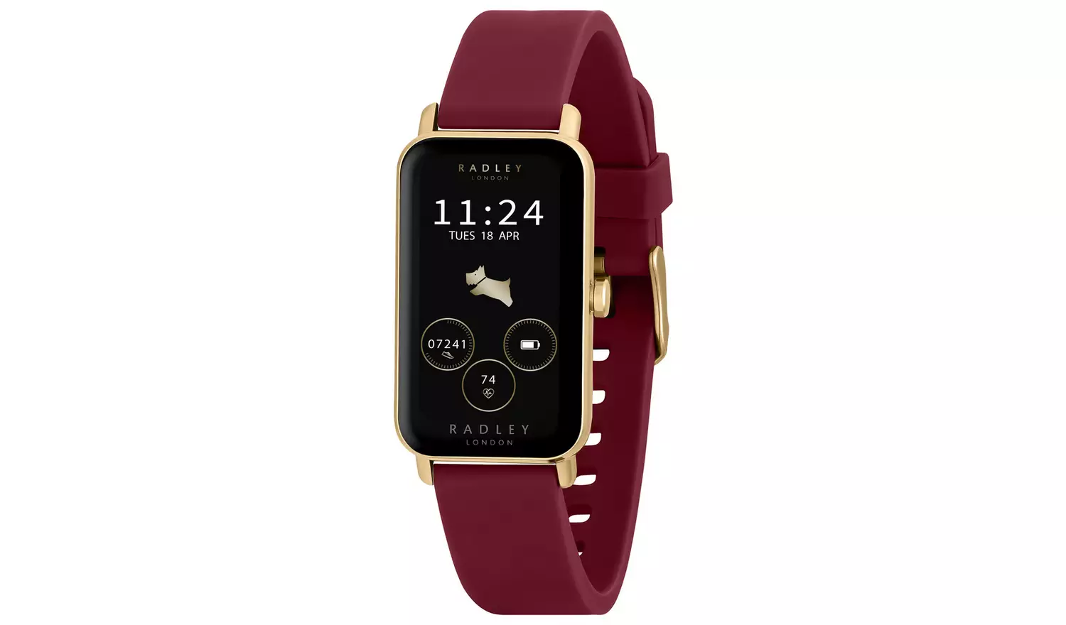 Radley Series 21 Red Silicone Strap Smart Watch