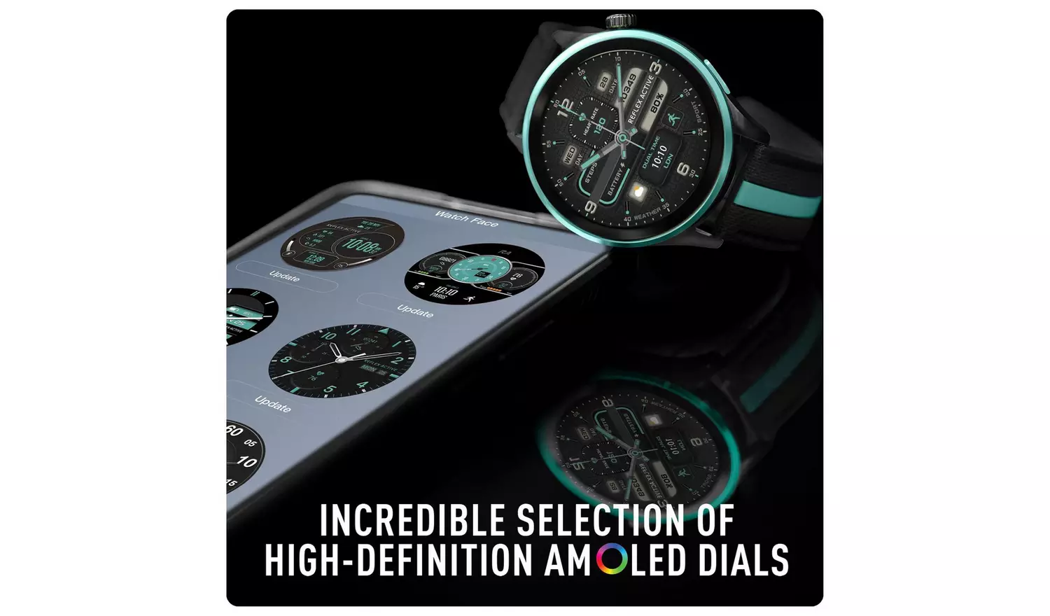 Reflex Active AMOLED GPS Calling Smart Watch