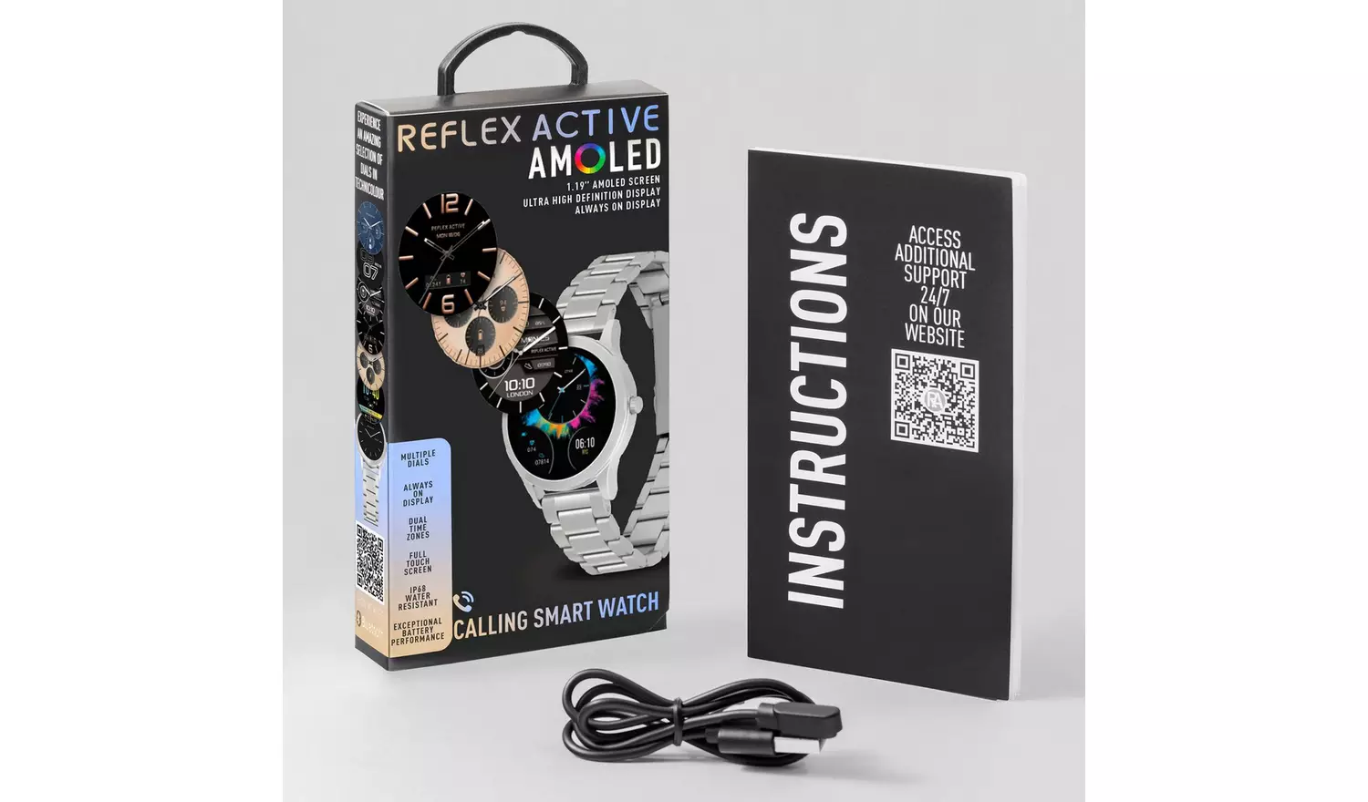 Reflex Active Bracelet AMOLED Calling Smart Watch