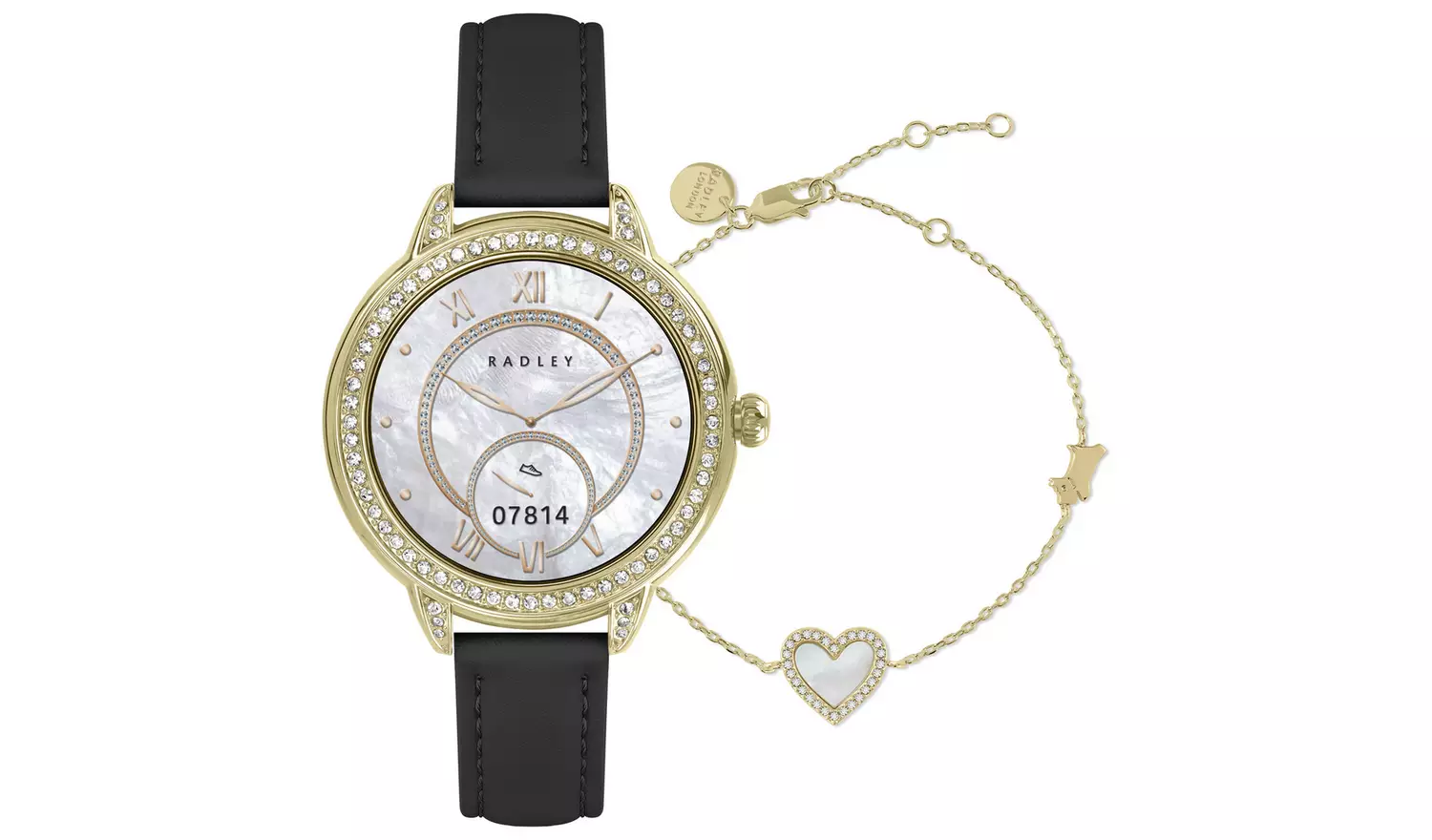 Radley Stone Set AMOLED Calling Smart Watch and Bracelet Set