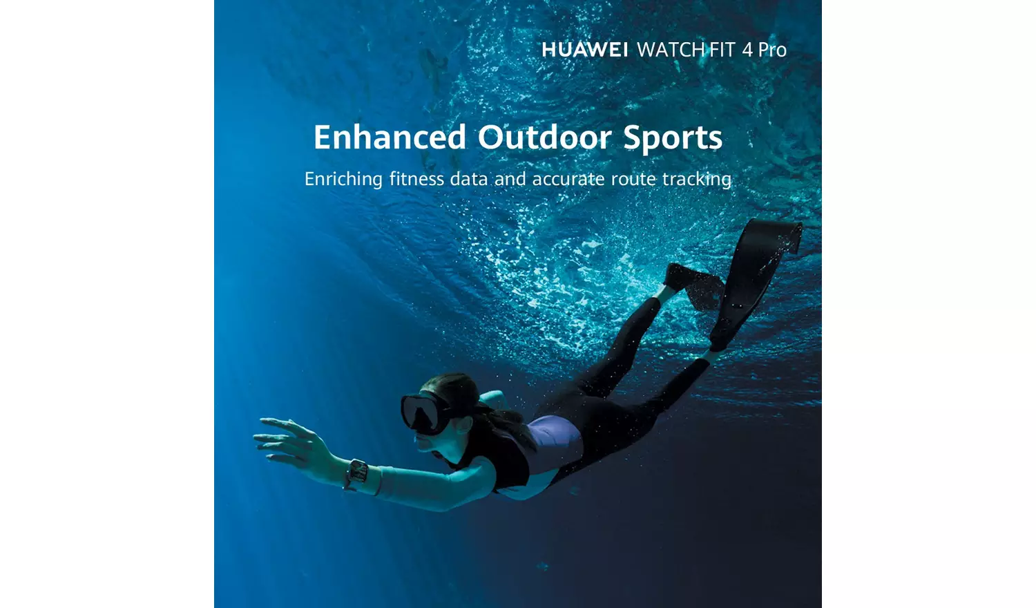 HUAWEI Fit 4 Pro 45mm Smart Watch - Titanium Blue