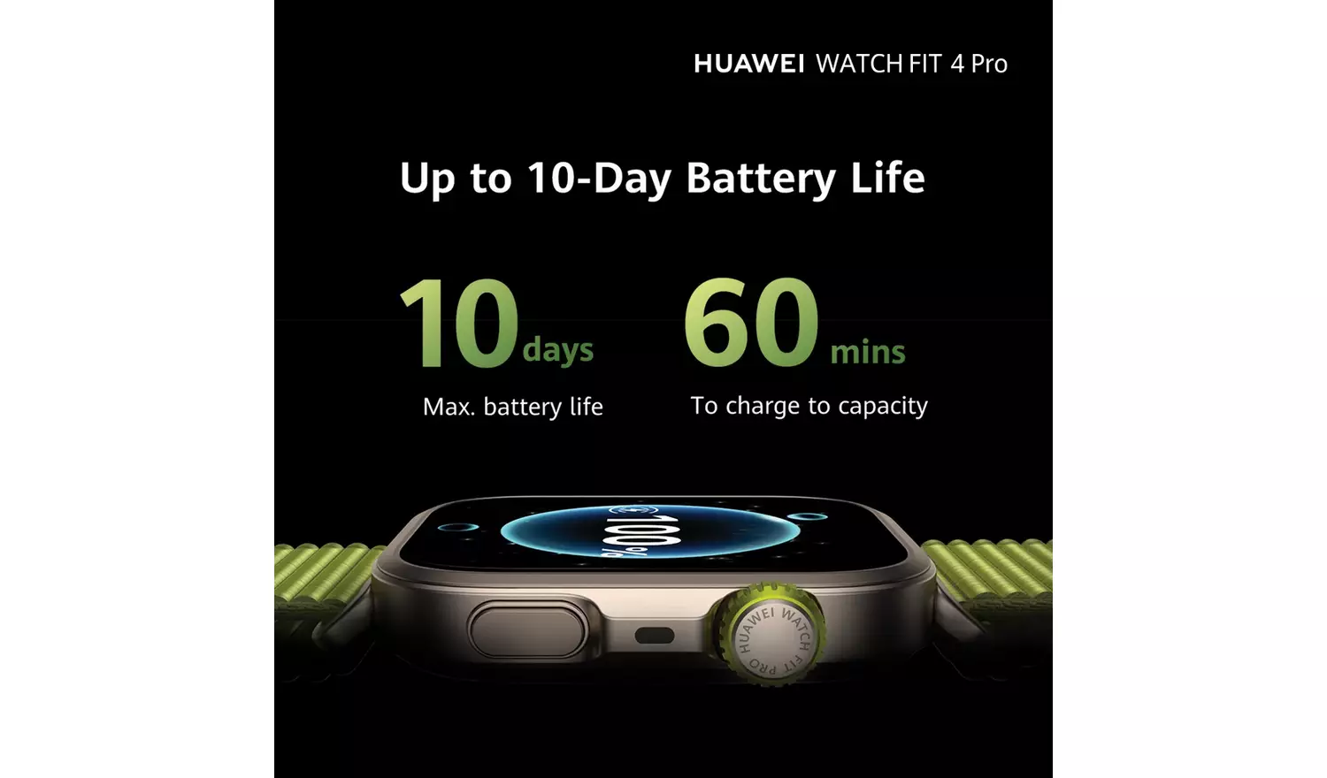 HUAWEI Fit 4 Pro 45mm Smart Watch - Titanium Blue