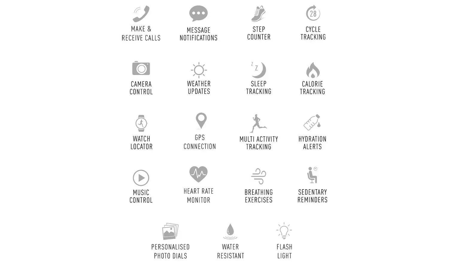 Reflex Active Black Calling Smart Watch And Earbud Set