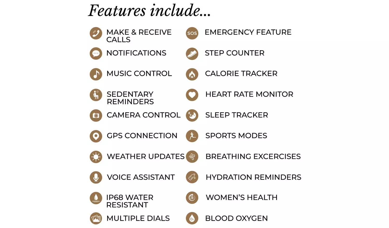 Radley Berry Red Silicone Strap Calling Smart Watch