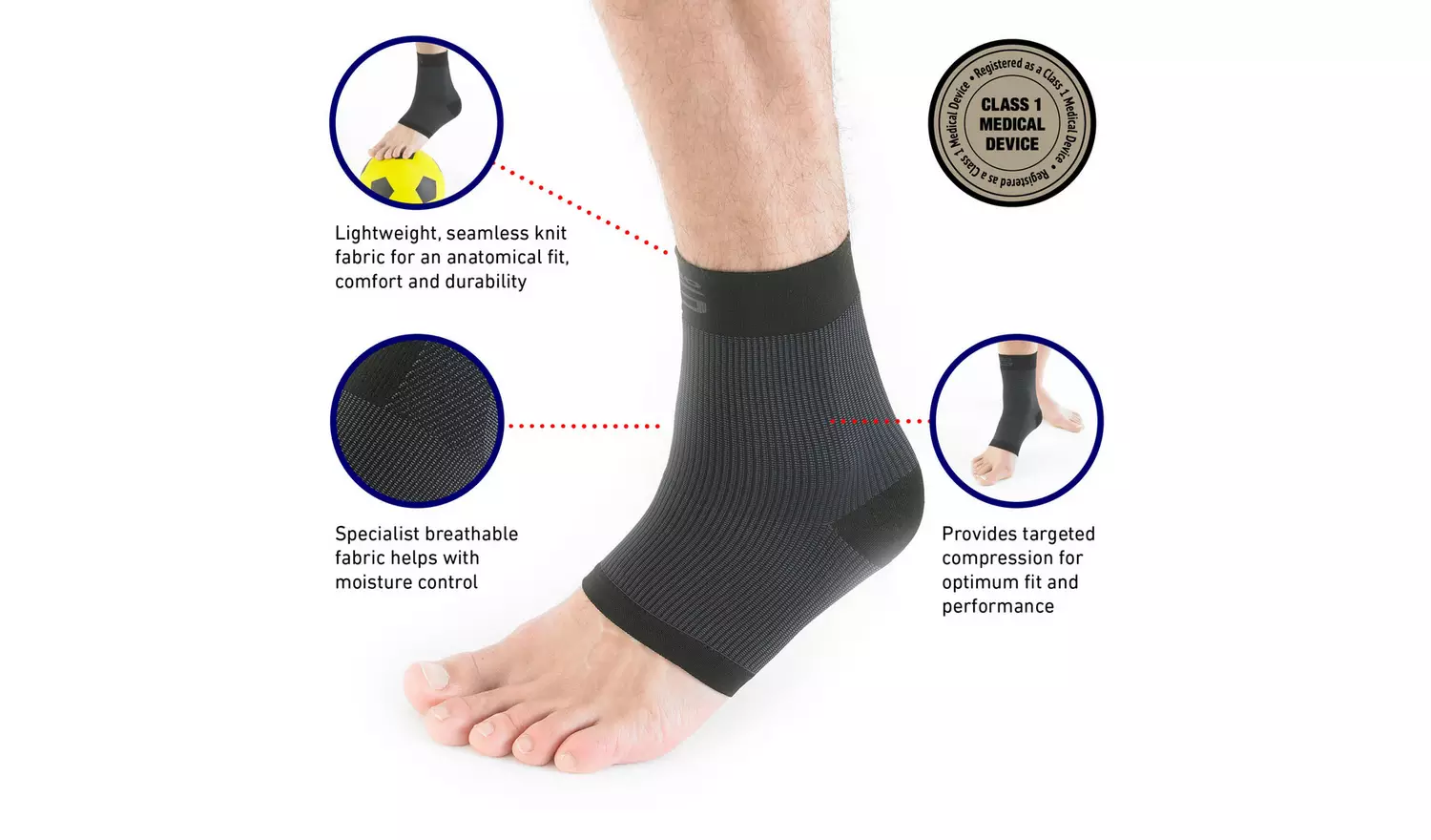 Neo G Airflow Ankle Support - Medium