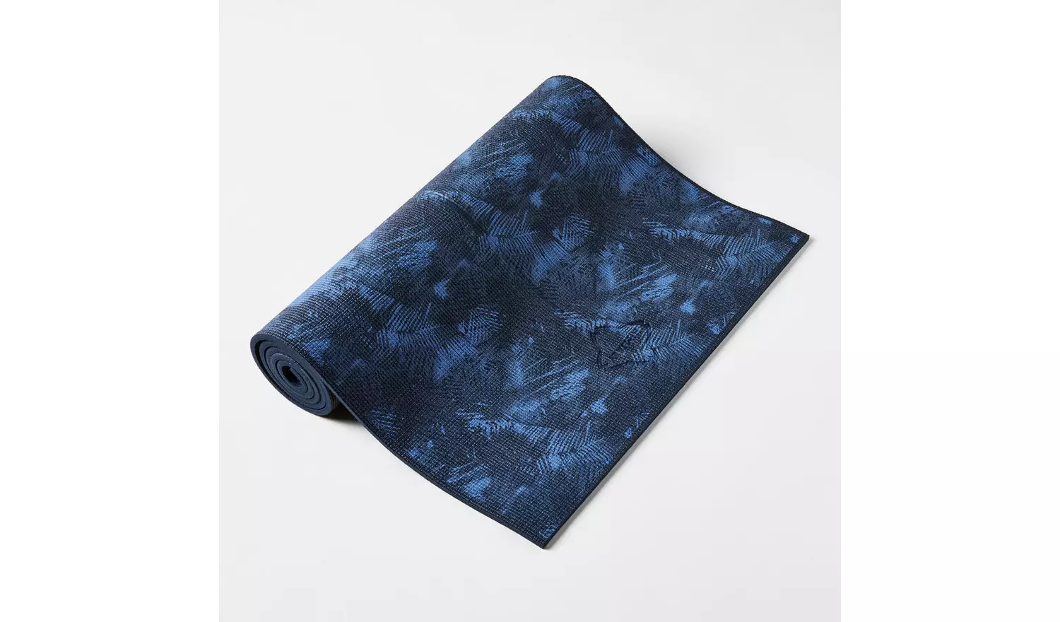 Decathlon 8mm Yoga Exercise Mat - Blue