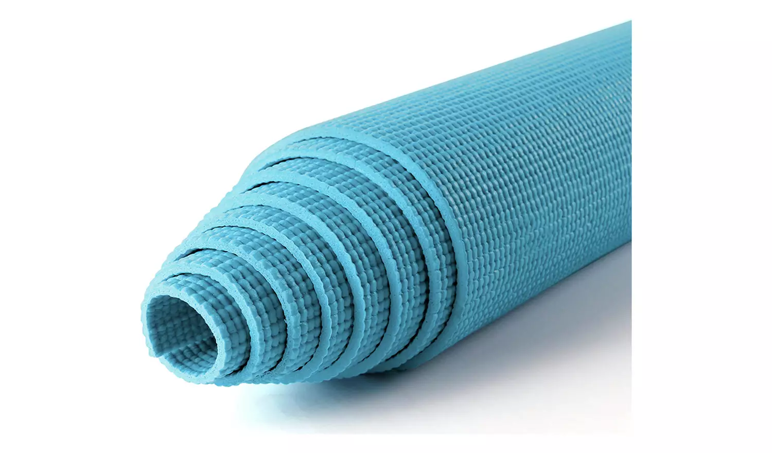 Opti 4mm PVC Yoga Exercise Mat - Blue