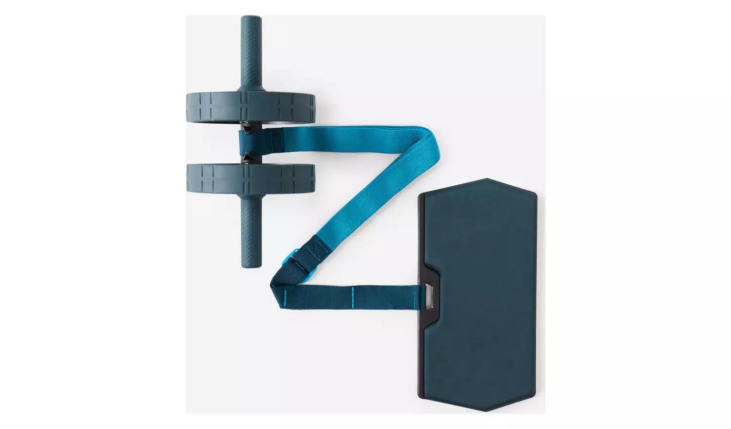 Decathlon Ab Trainer Wheel with Mat