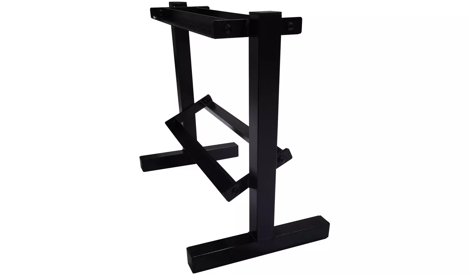 Pro Fitness 2 Tier Weights Storage Rack