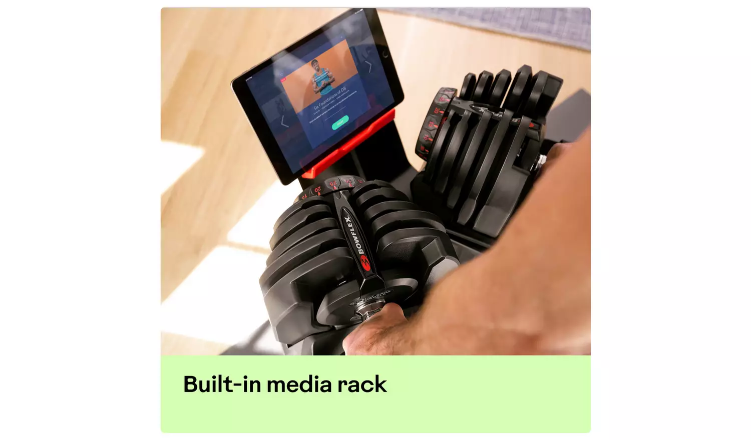 BowFlex SelectTech Stand with Media Rack