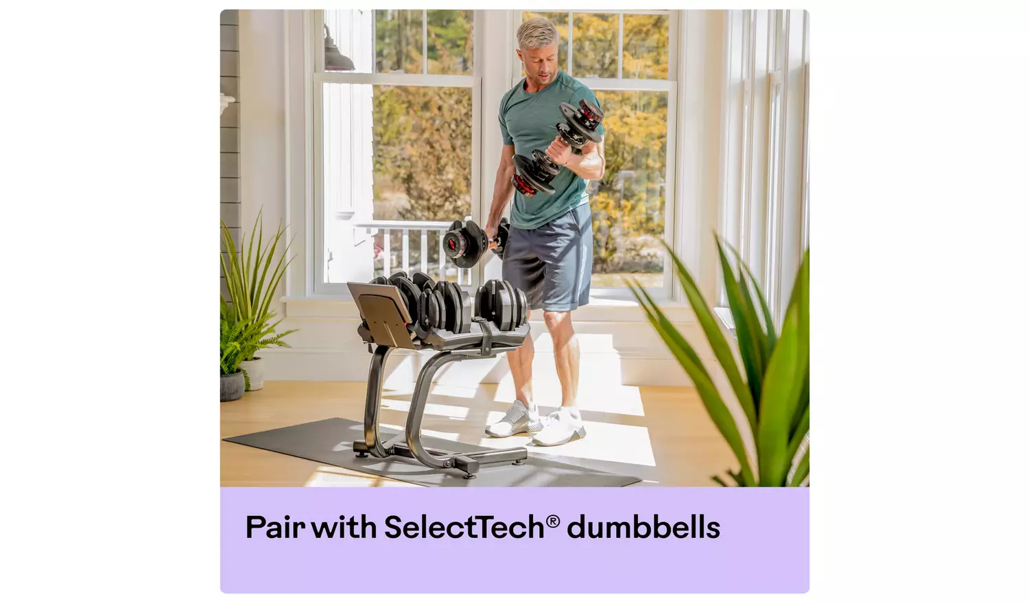 BowFlex SelectTech Stand with Media Rack