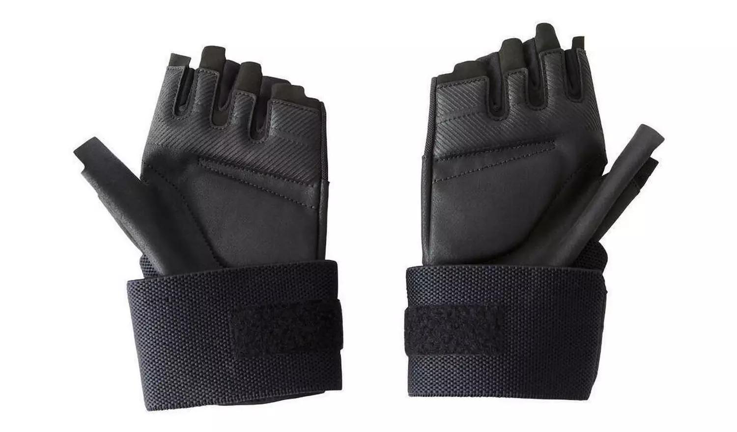 Decathlon 900 Weight Lifting Glove - Black, S