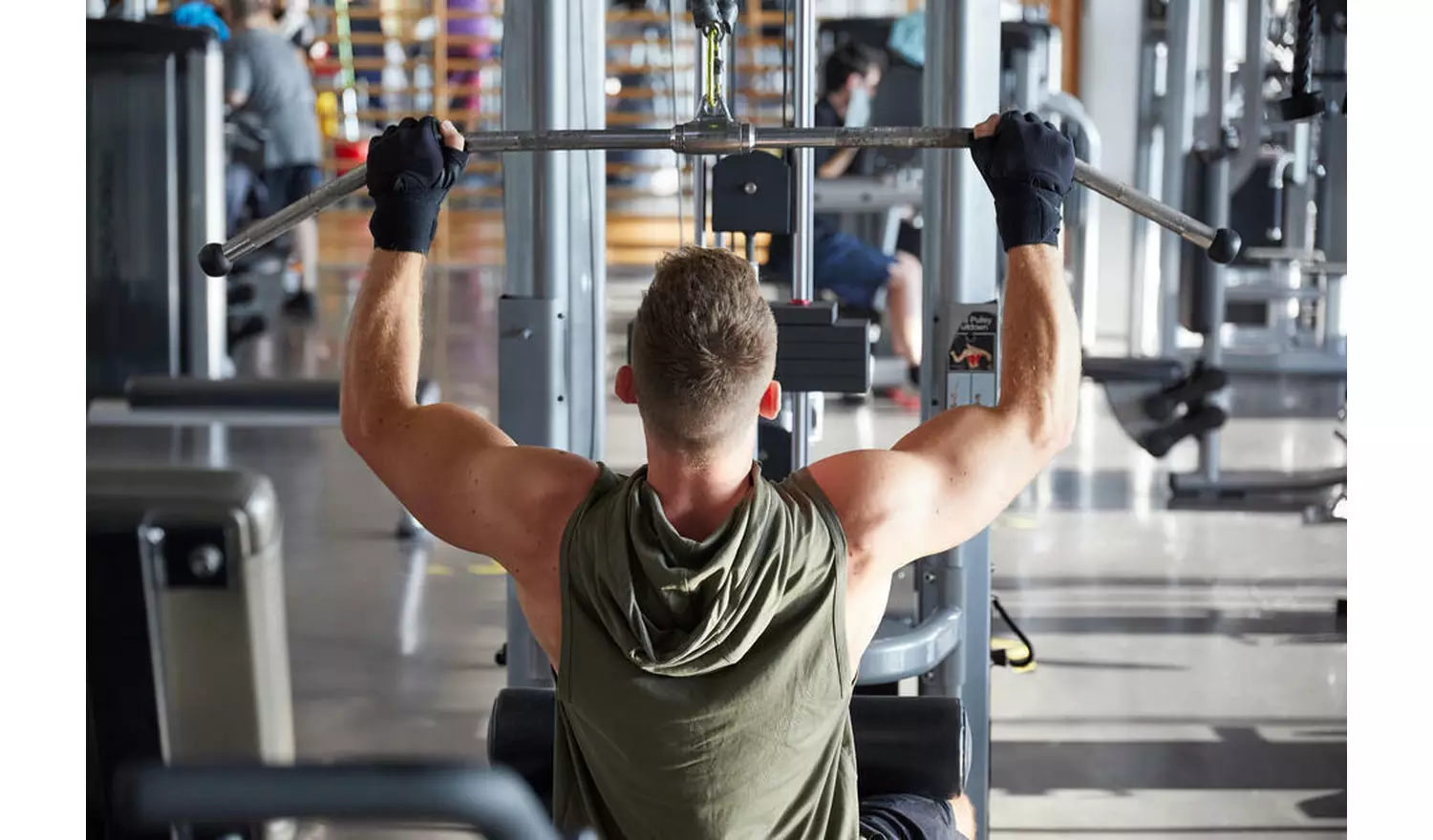 Decathlon 900 Weight Lifting Glove - Black, M