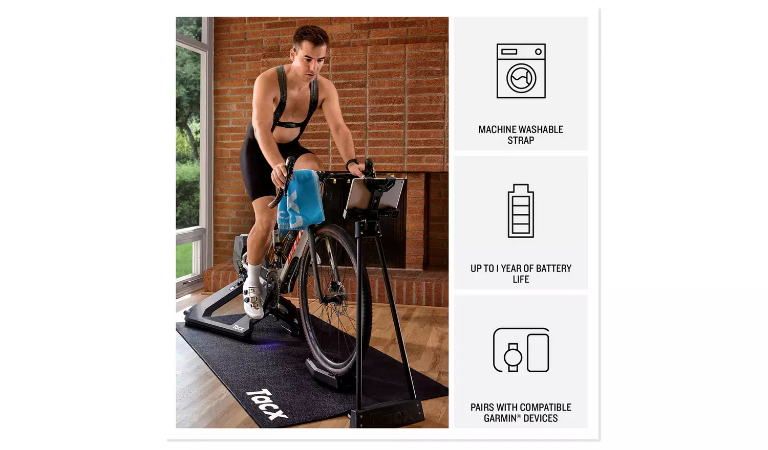 Garmin HRM 200 Heart Rate Monitor - M to XL