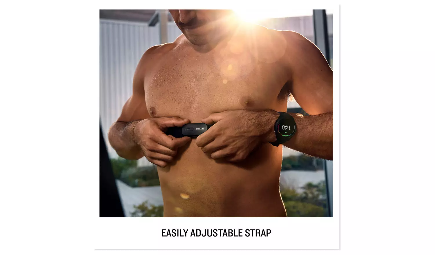 Garmin HRM 200 Heart Rate Monitor - M to XL