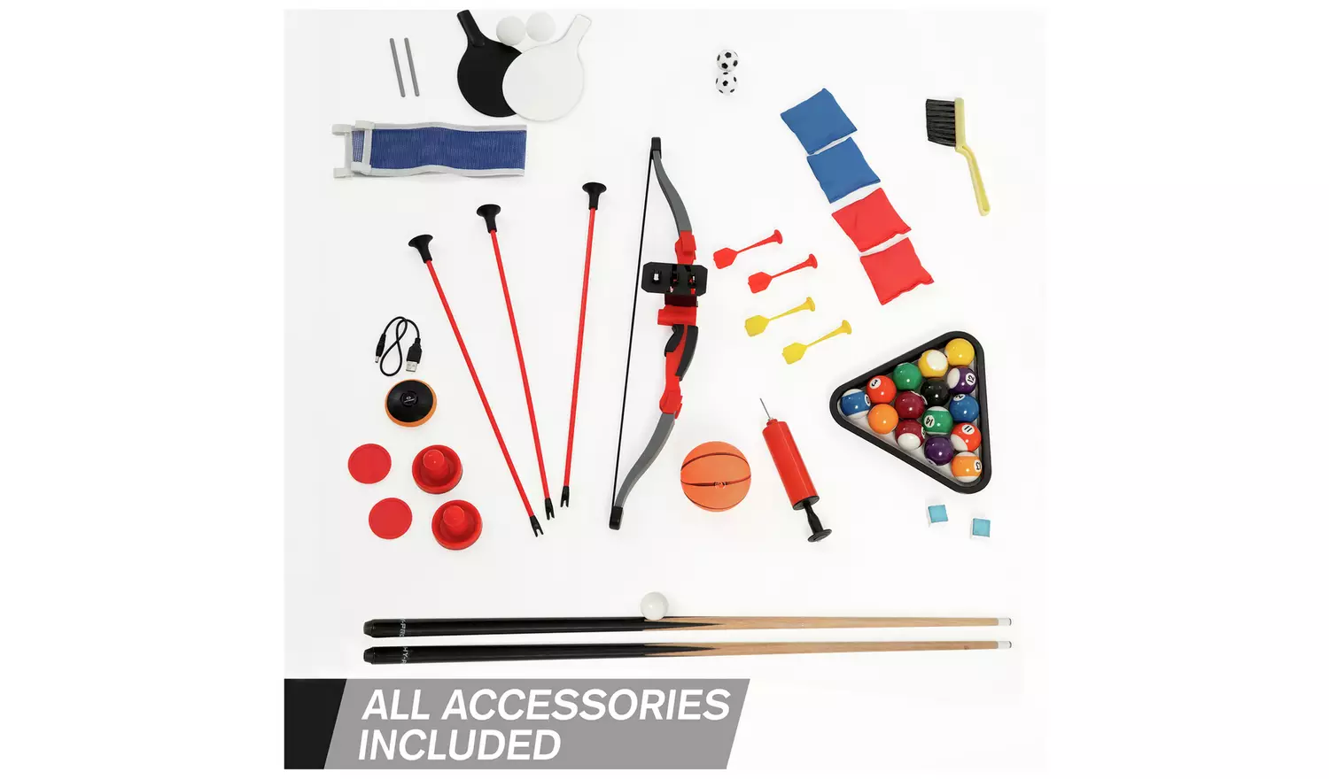 Hy-Pro 8 in 1 Folding Multi Games Table