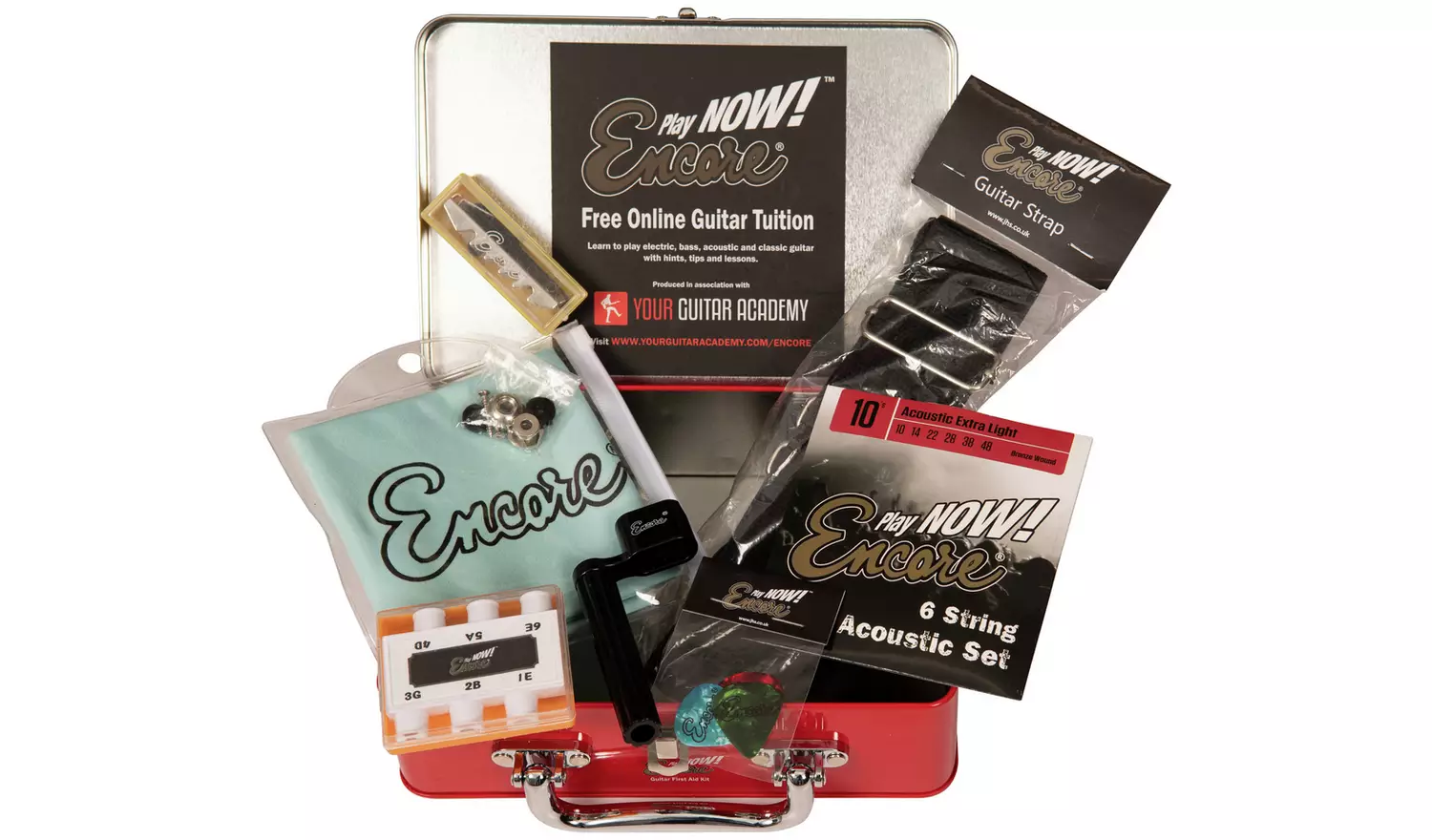 Encore First Aid Kit for Acoustic Guitars