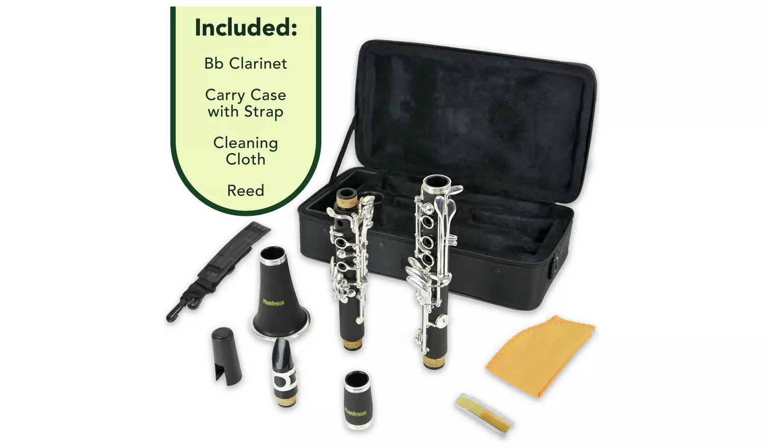 Montreux Student Bb Clarinet with Case