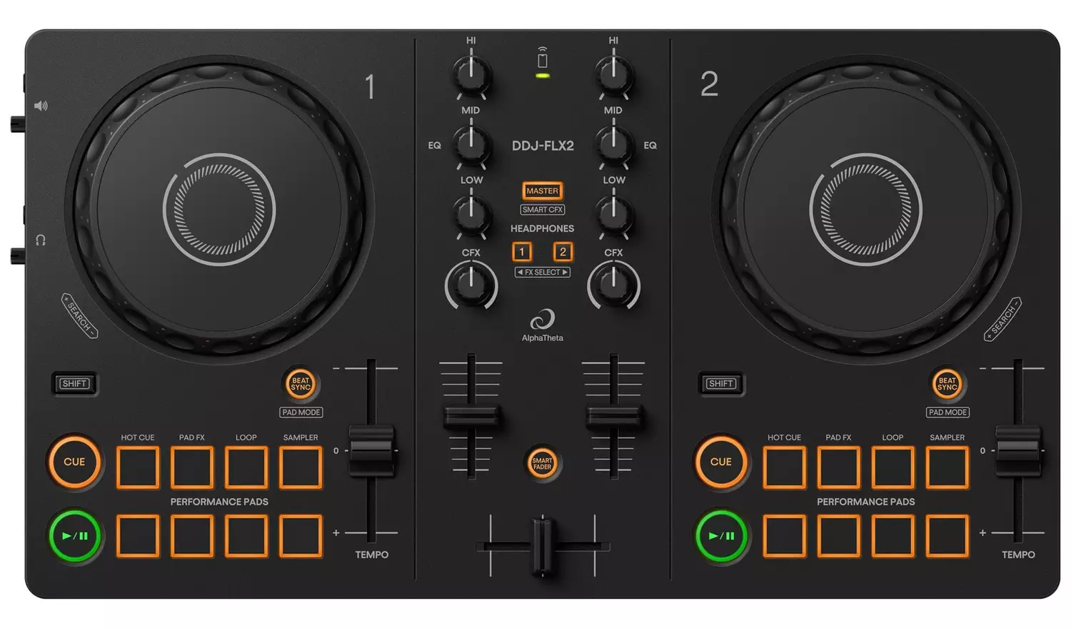 AlphaTheta DDJ-FLX2 DJ Controller