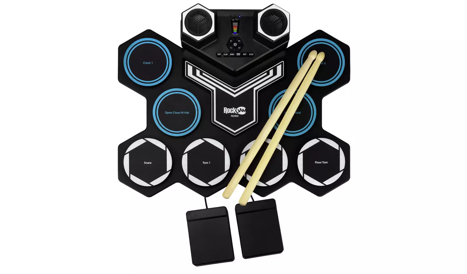 RockJam RJRD900 Roll Up Drum Kit