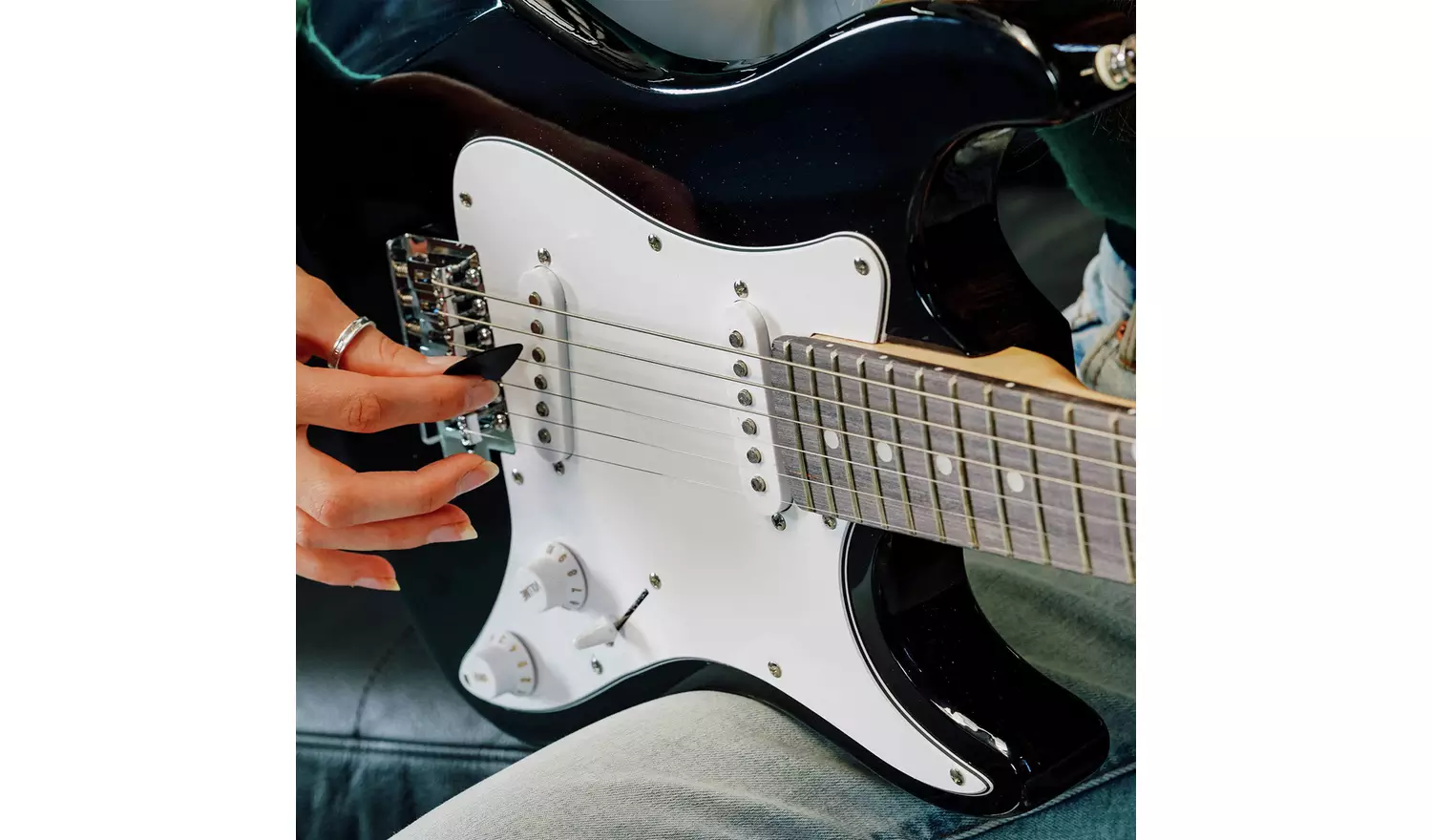 3rd Avenue 3/4 Size Electric Guitar Pack - Black