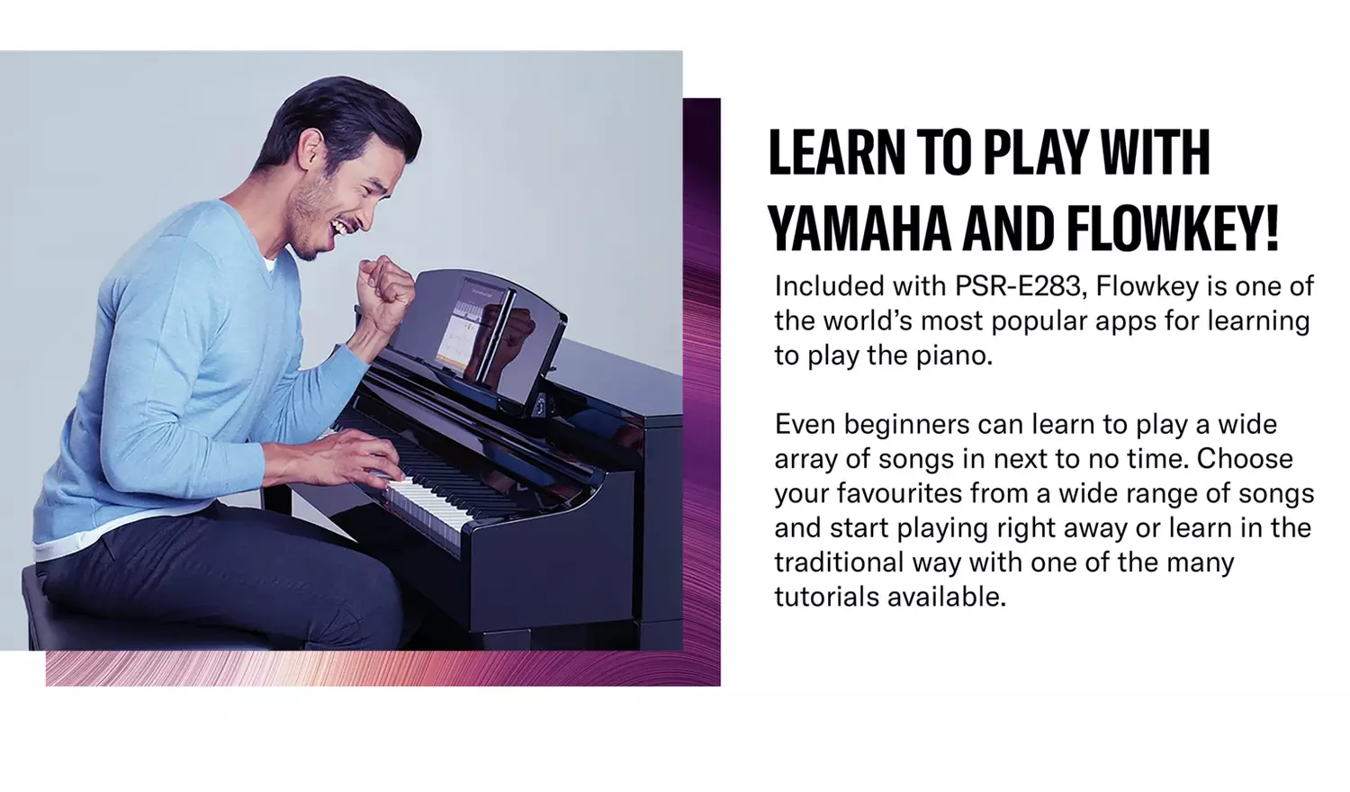 Yamaha PSR-E283 Full 61 Key Music Keyboard