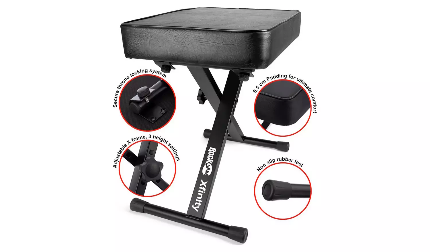 RockJam Keyboard Bench