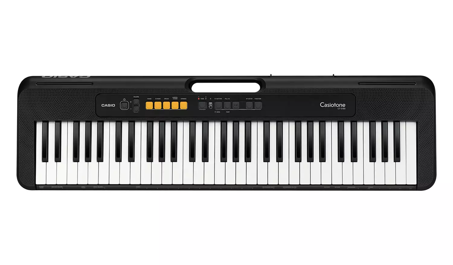 Casio CT-S100AD Keyboard, Stand, Headphones & Lessons Bundle