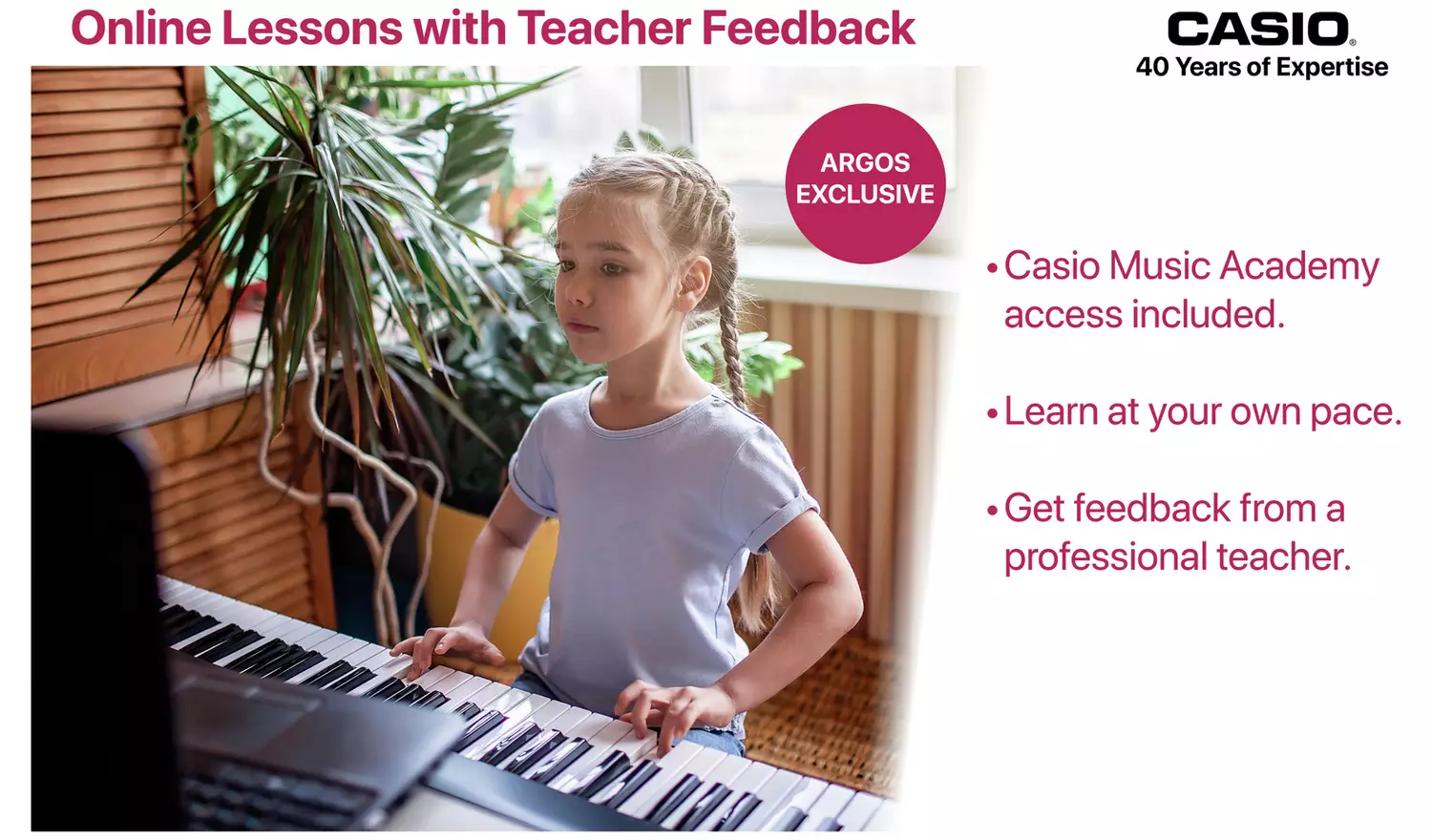 Casio Beginners Keyboard & Rhythm Warriors Lessons Bundle