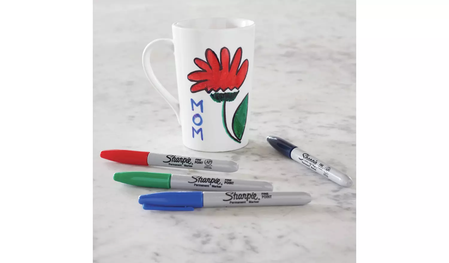 Sharpie Pack of 12 Assorted Markers - Multicolour