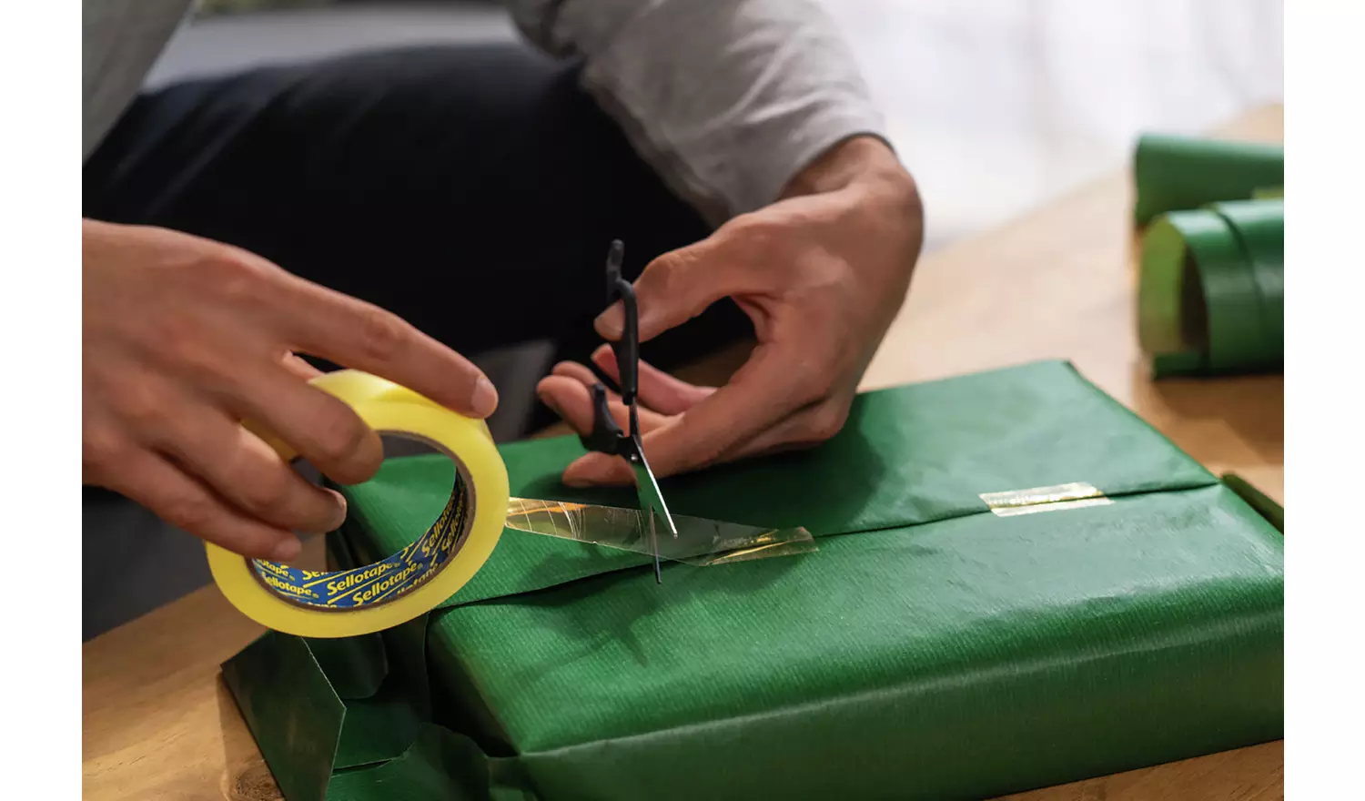 Sellotape Original Golden Tape - 24mm x 50m