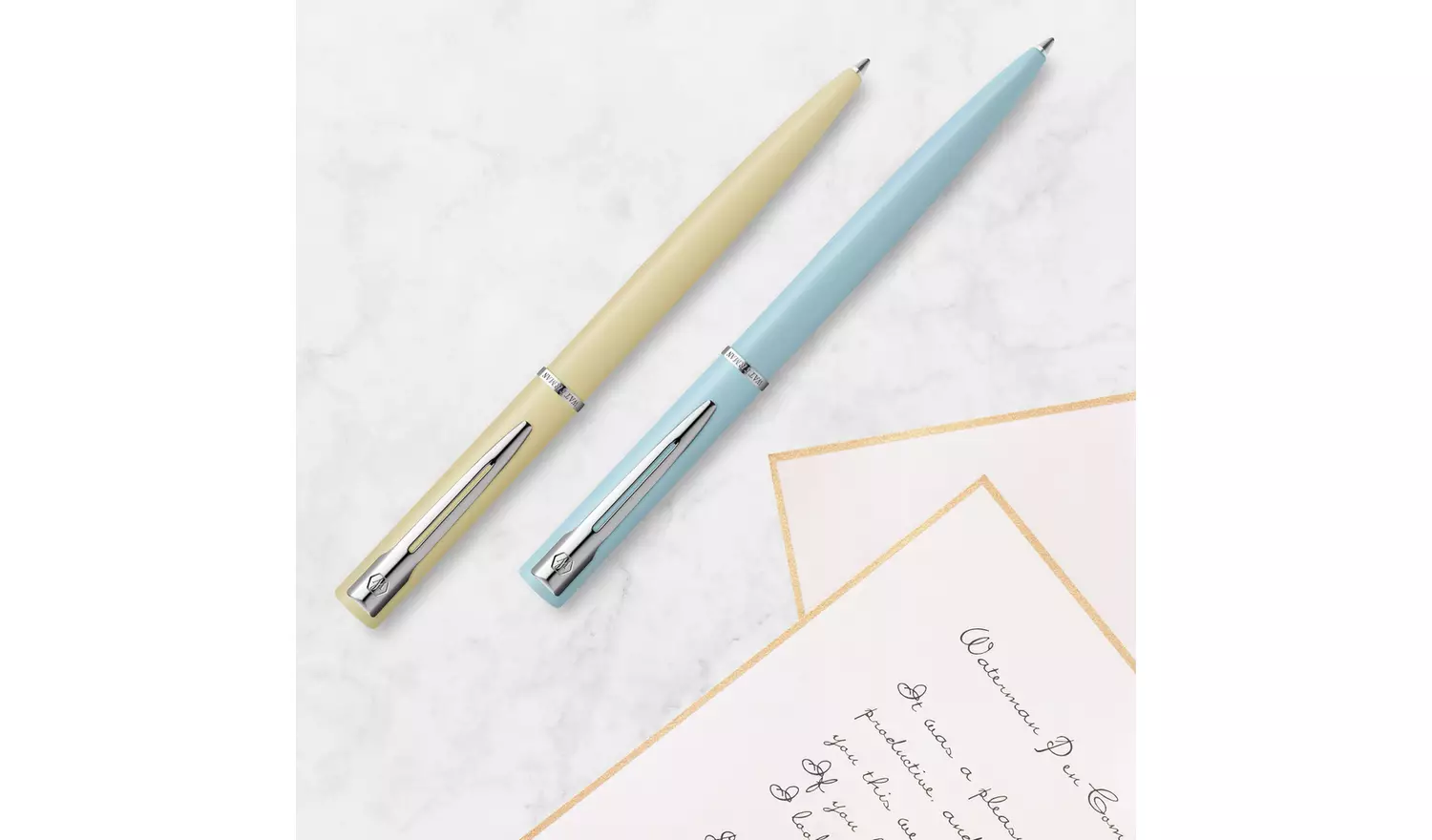 Waterman Graduate Allure Ballpoint Pen - Blue Lacquer