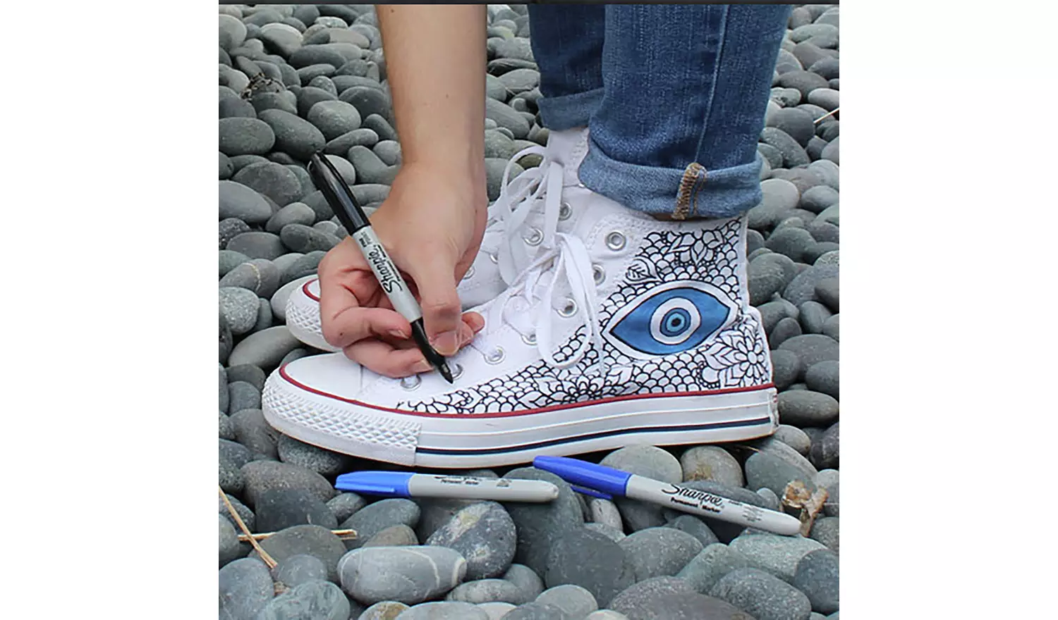 Sharpie Fine Tip Black Permanent Markers - 5 Pack