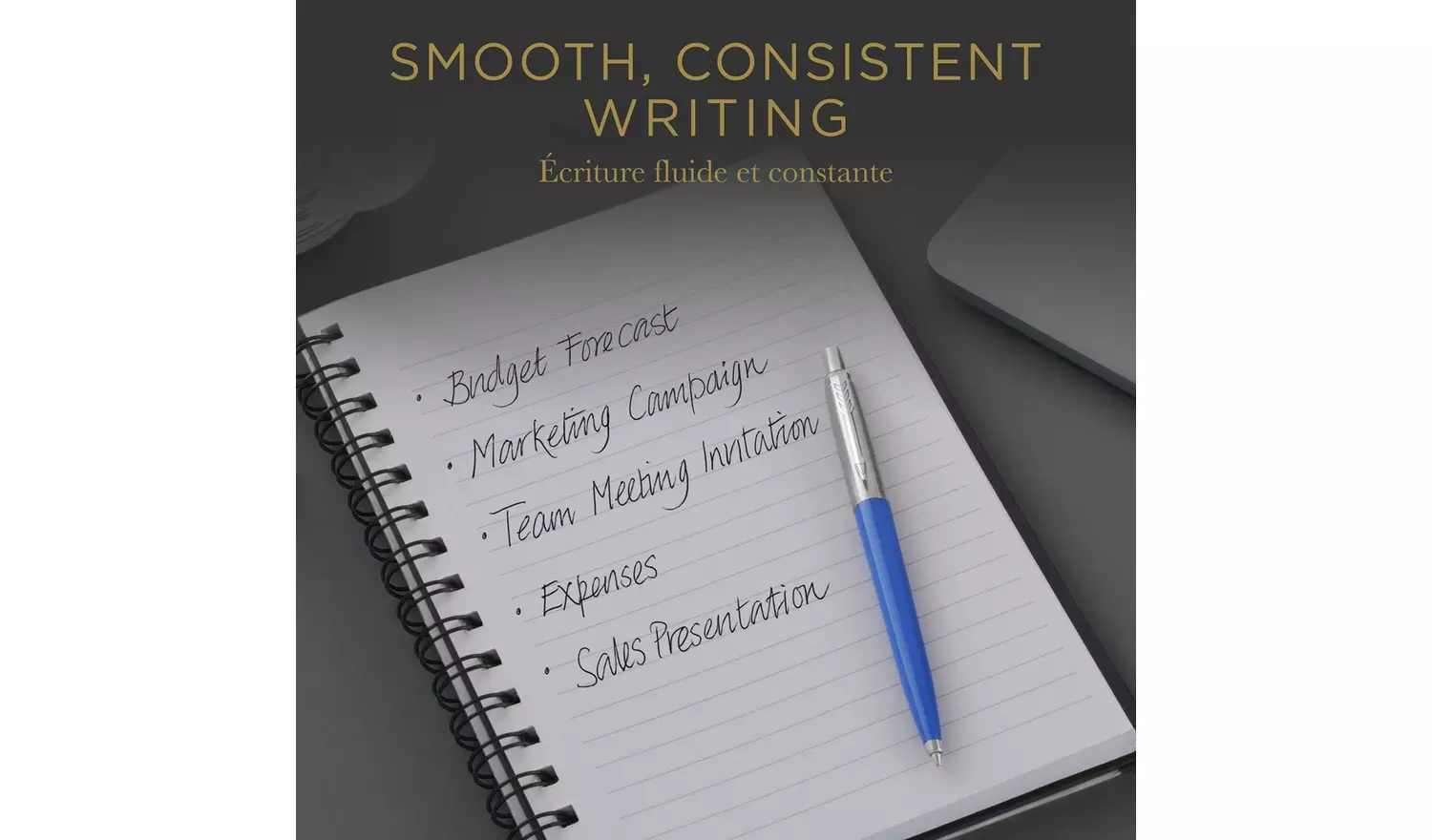 Parker Quinkflow Black Ball Pen Refill - Pack of 2