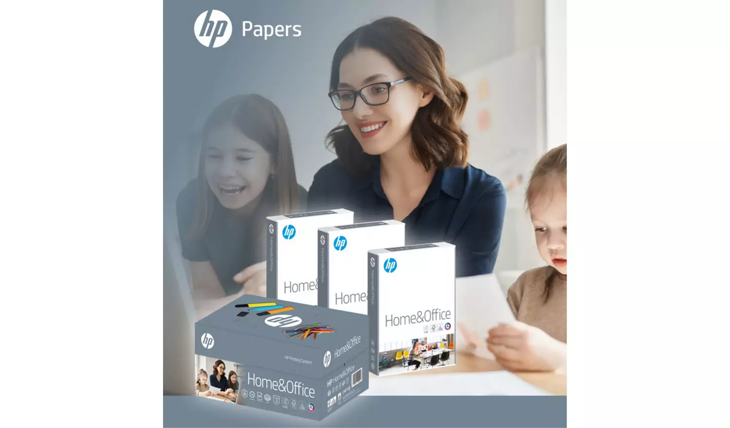 HP Home Office A4 80gsm Printer Paper 500 Sheet – 3 Ream Box