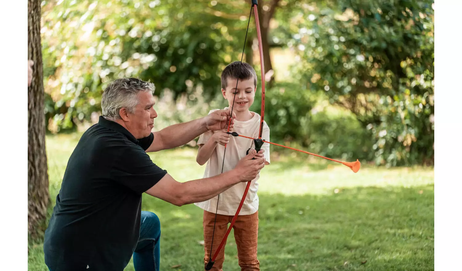 Decathlon Kids Bow and Arrow Red Set Discovery Junior